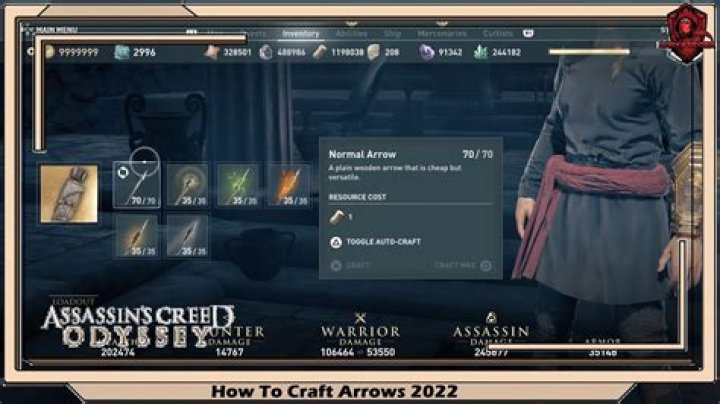 How To Craft Arrows In Assassin's Creed Odyssey Pc