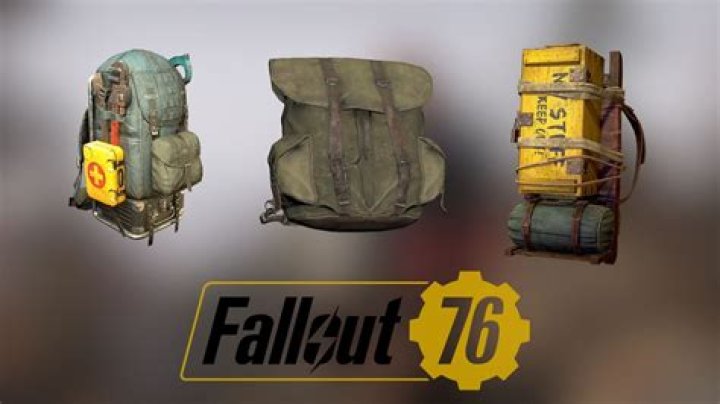 Quick Answer: How To Craft Backpacks Fallout 76