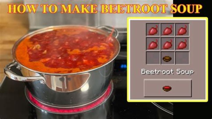Quick Answer: How To Craft Beetroot Soup Minecraft