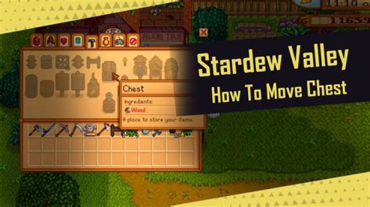 Quick Answer: How To Craft Chest Stardew Valley