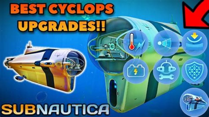 Question: How To Craft Cyclops Upgrades Subnautica