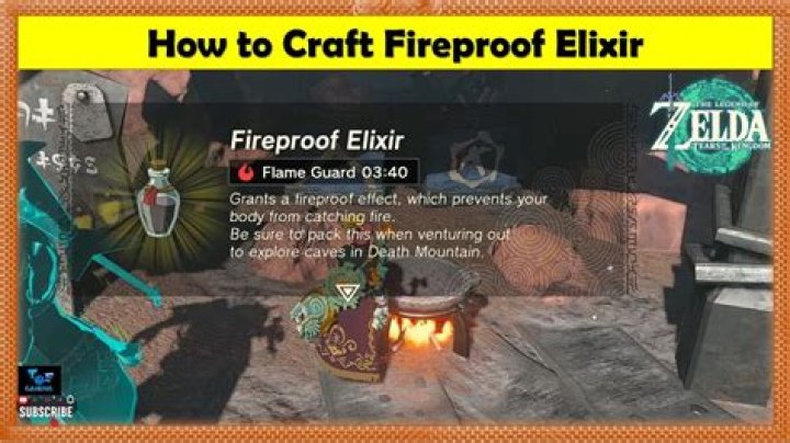 Question: How To Craft Fireproof Elixers