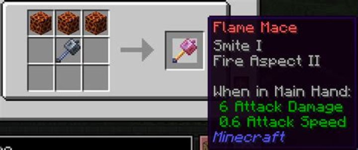 Question: How To Craft Flame Mace