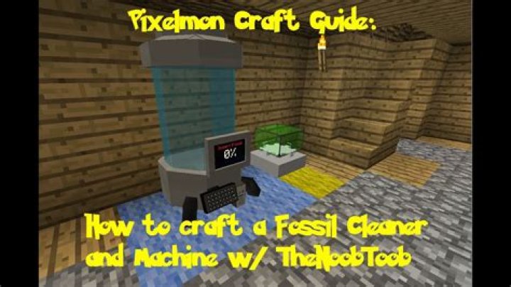 Question: How To Craft Fossil Cleaner