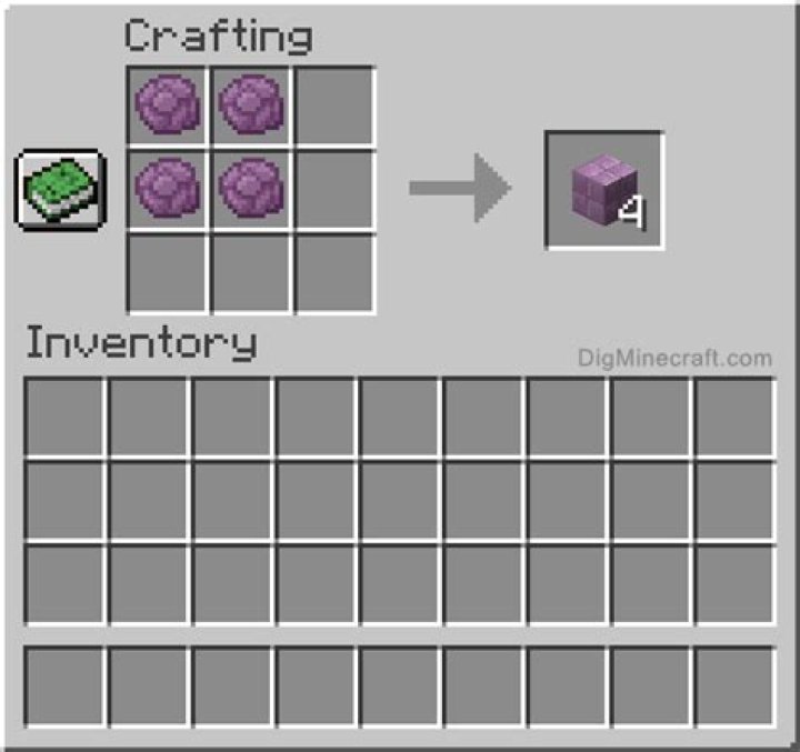 Quick Answer: How To Craft Purpur Blocks