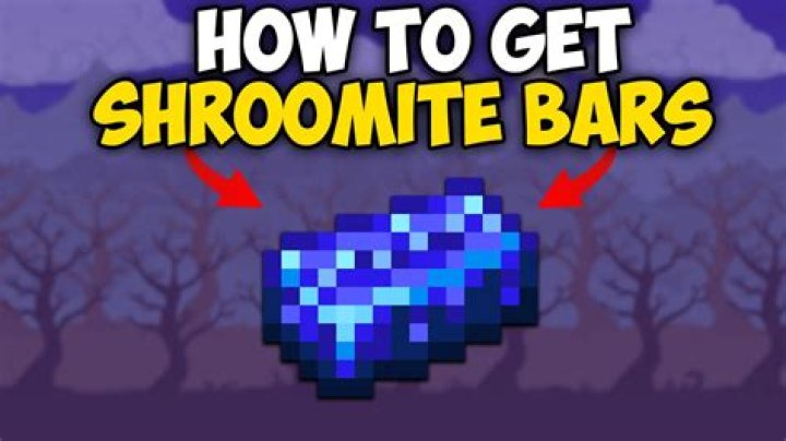 Quick Answer: How To Craft Shroomite Bars