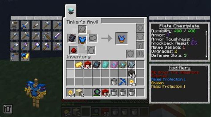 Question: How To Craft Tinkers Construct Tools Out Of Blue Slime