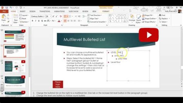 Quick Answer: How To Create A Multilevel Bulleted List In Powerpoint