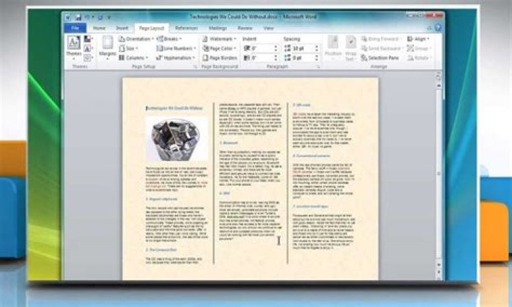 Question: How To Create A Pamphlet On Word