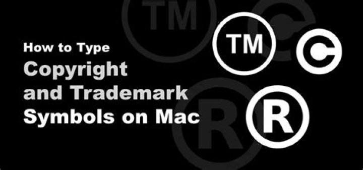 How To Create The Copyright Symbol On Mac