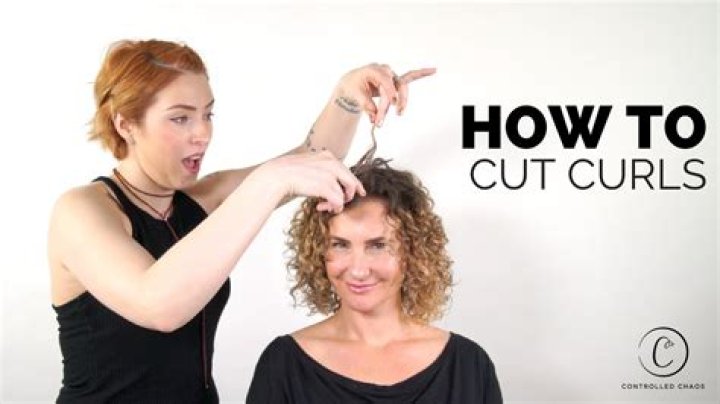 How To Cut Curly Hair At Home Yourself