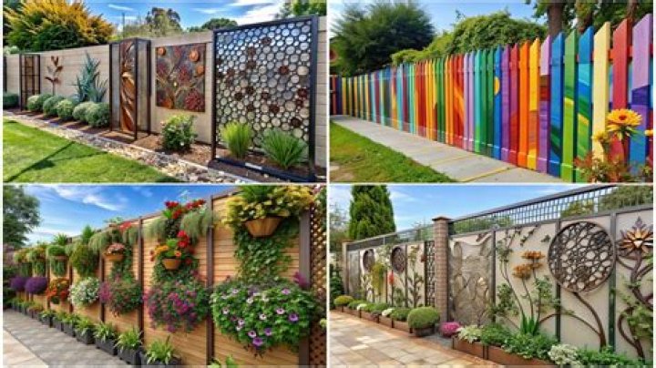 How To Decorate Backyard Fence
