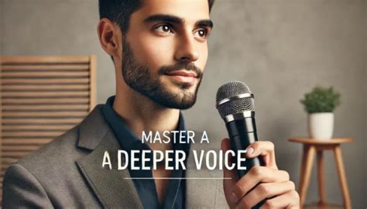 How To Deepen Your Voice