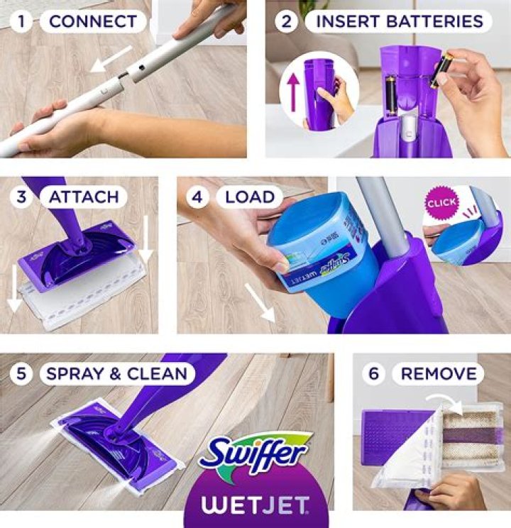 How To Disassemble A Swiffer Wet Jet