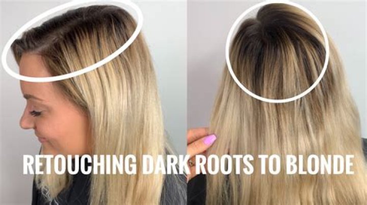 How To Diy Dark Roots With Blonde Hair