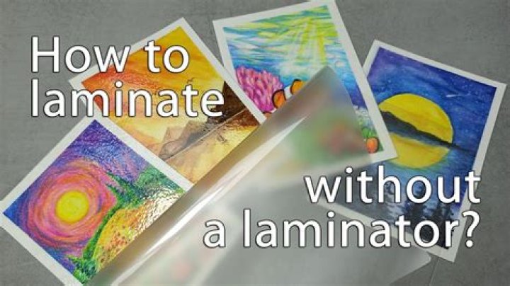 How To Diy Laminate Posters