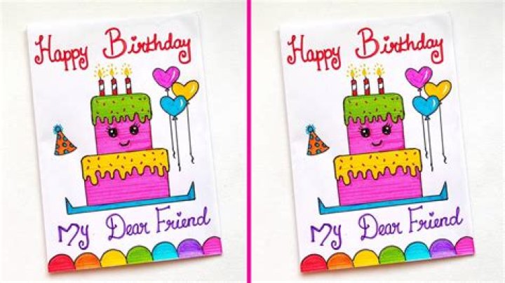 Question: How To Draw A Birthday Card Step By Step