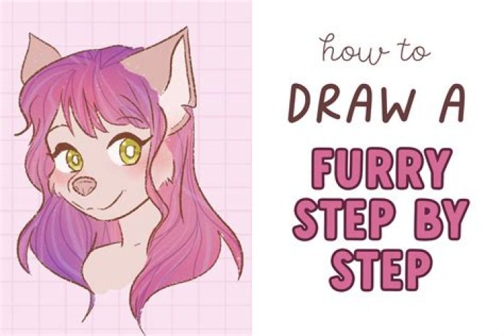 How To Draw A Fox Furry Step By Step