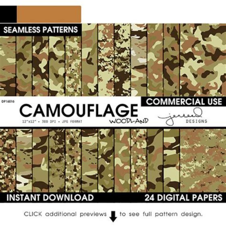 How To Draw Camouflage Art
