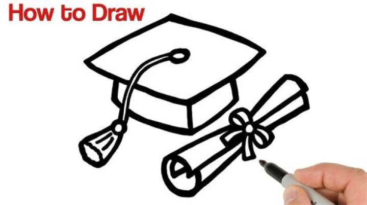 Quick Answer: How To Draw Graduation Cap