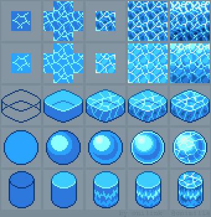 How To Draw Water Pixel Art