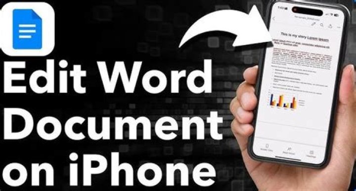 Quick Answer: How To Edit Documents On Iphone