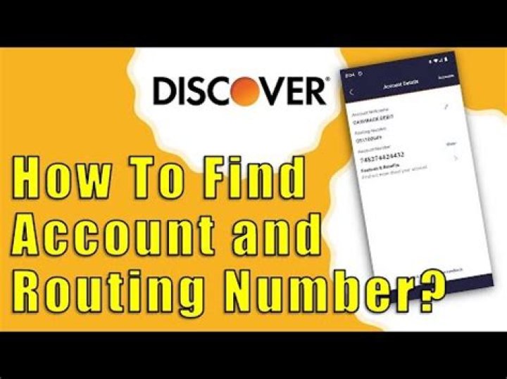 Quick Answer: How To Find Discover Account Number