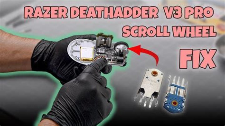 Question: How To Fix Razer Deathadder Scroll Wheel