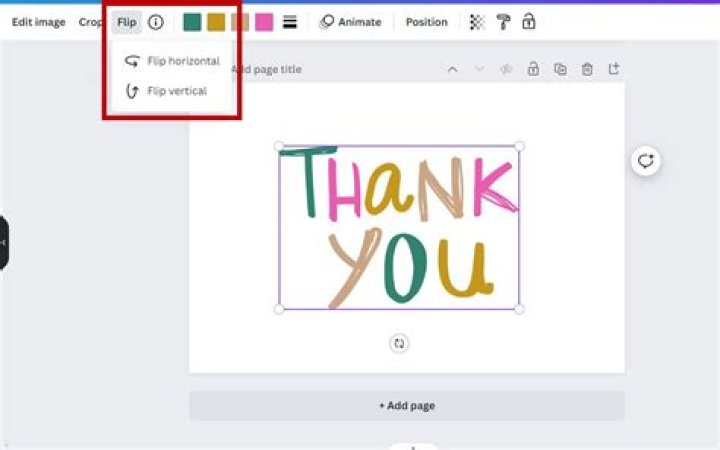 How To Flip In Canva