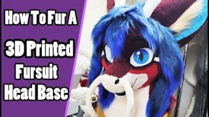 Quick Answer: How To Fur A 3D Printed Fursuit Head