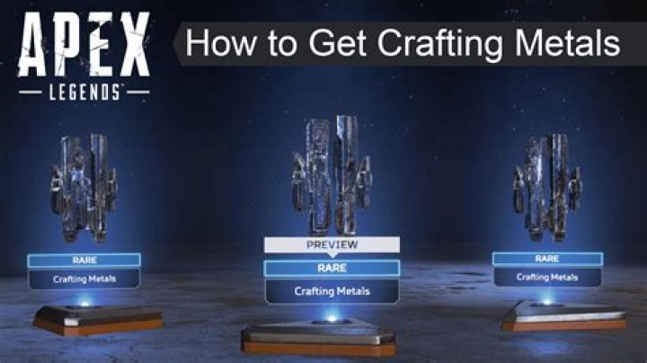Question: How To Get Crafting Metals Apex