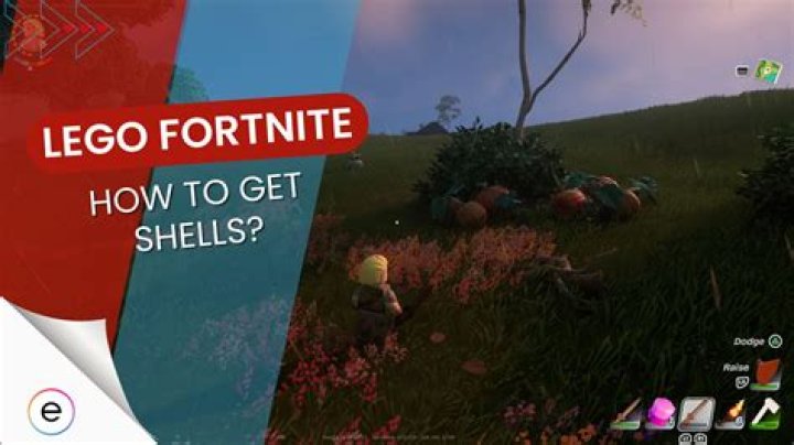 How to Get Shells in LEGO Fortnite