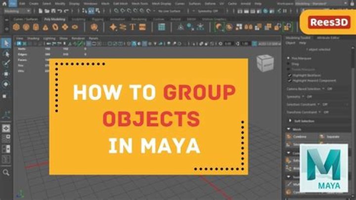 Question: How To Group Objects In Maya