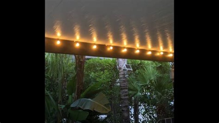 Question: How To Hang Lights On Aluminum Patio Cover