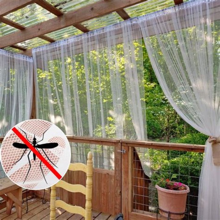 Quick Answer: How To Hang Mosquito Netting On Porch