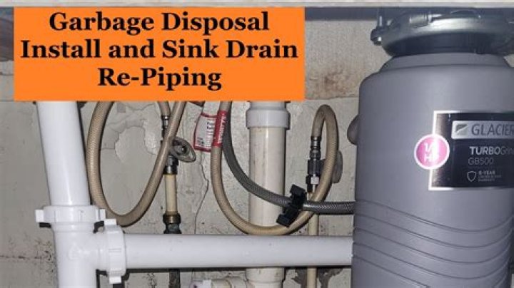 Quick Answer: How To Install Garbage Disposal In Single Sink