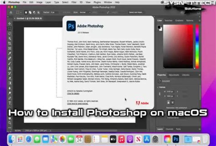 How To Install Photoshop On Mac For Free