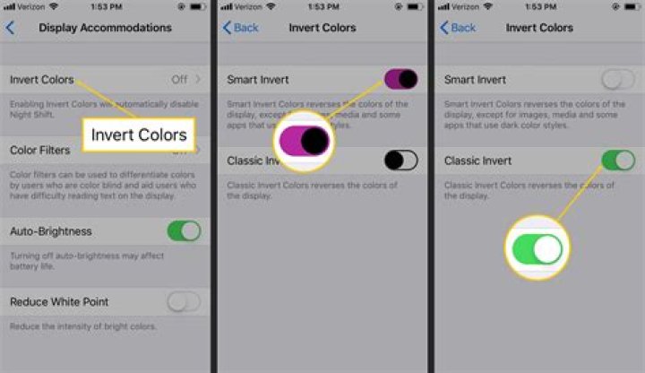 Quick Answer: How To Invert Colors On Iphone