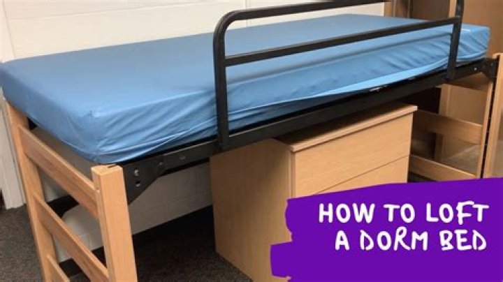 Question: How To Lower A Dorm Bed By Yourself