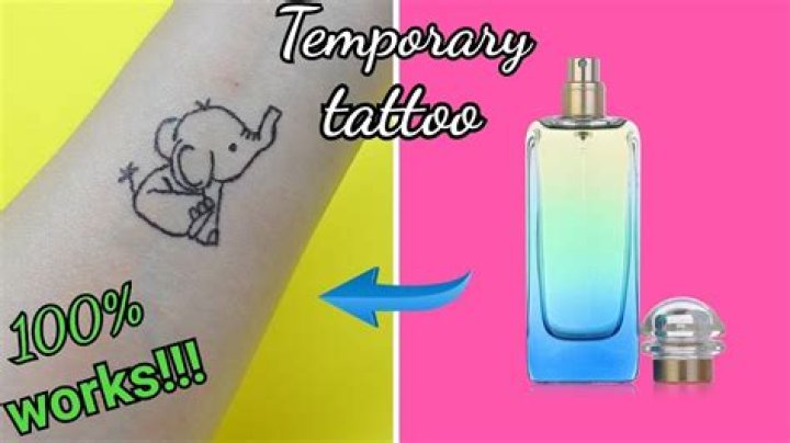 Quick Answer: How To Make A Diy Tattoo With Perfume