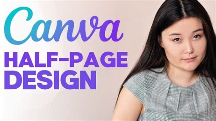 How To Make A Half Page Flyer In Canva