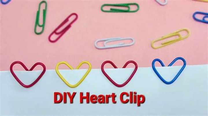 How To Make A Heart Out Of A Paperclip