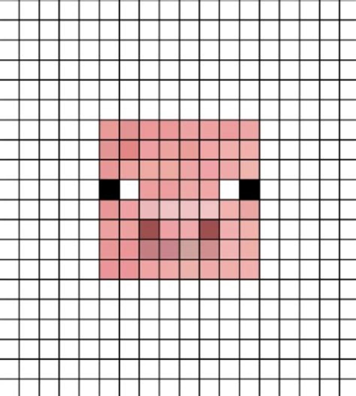 How To Make A Minecraft Pig Pixel Art