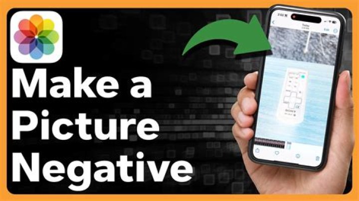 Quick Answer: How To Make A Picture Negative On Iphone