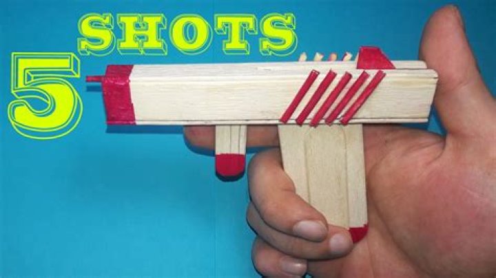 How To Make A Popsicle Stick Gun