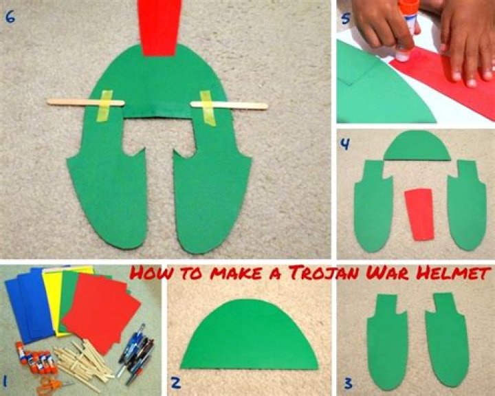 Question: How To Make A Trojan Helmet