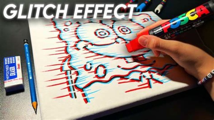 How To Make Glitch Effect On Art