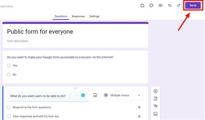 Question: How To Make Google Forms Public