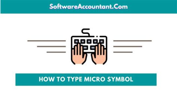 How To Make Micron Symbol On Keyboard