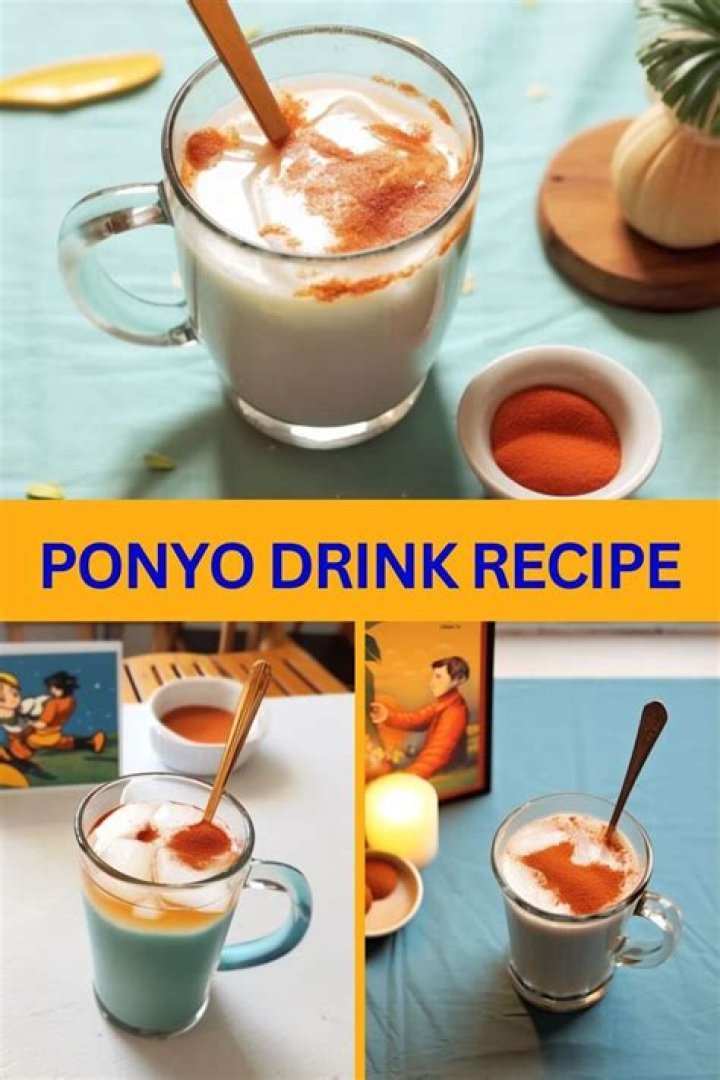 How To Make The Drink From Ponyo